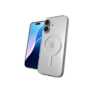 Zagg Crystal Palace Lite Snap case for iPhone 16 Plus — clear protective snap-on cover