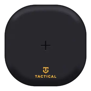 Wireless charger Tactical WattUp Black fast charging — compatible with Qi devices
