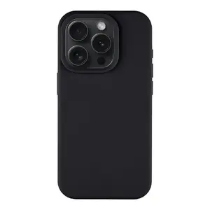 Protective phone case Tactical MagForce Velvet Smoothie for Apple iPhone 15 Pro — Asphalt