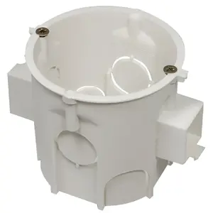 Mounting box PAWBOL 4330089 single-gang recessed for concrete, height 62 mm, diameter 63 mm