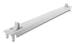 Blind panel DELOCK 67274 — ABS grey rack accessory, 1-piece