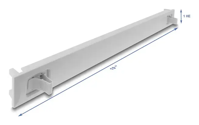 Blind panel DELOCK 67274 — ABS grey Photo 2