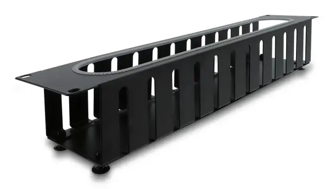 Панель кабельного менеджмента DELOCK 67279 — 2U Photo 2