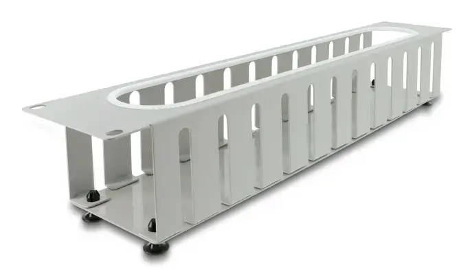 DELOCK 67280 19" 2U cable management panel Photo 2