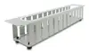 DELOCK 67280 19" 2U cable management panel Photo 2