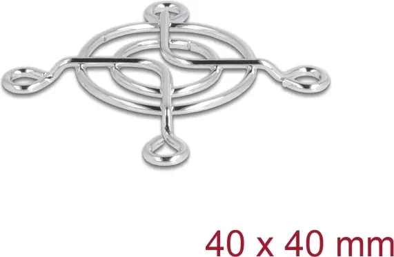 Ventilatora režģis DELOCK 67304, metāls, 53×53