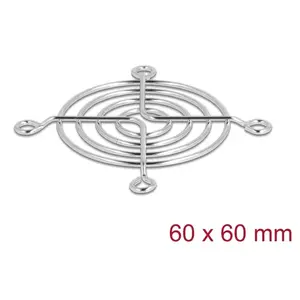 Fan grill DeLOCK 67305 Metal Silver 53mm