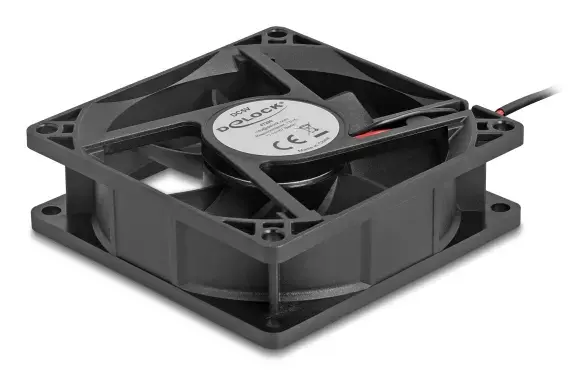 DELOCK 67290 8 cm Case Fan, Ball Bearing, 5 V Photo 2