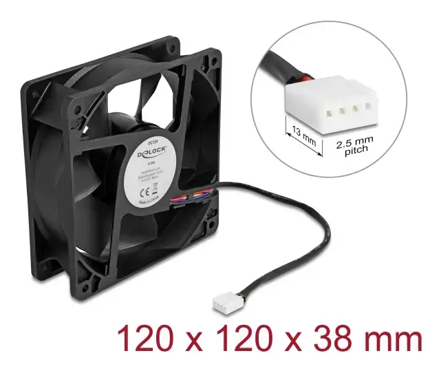 DELOCK 67298 120 mm Fan Photo 3