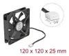 DELOCK 67303 120 mm Case Fan 24 V Photo 3