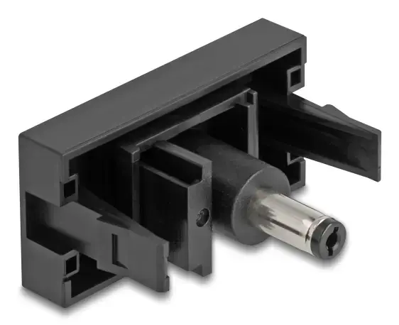 DeLOCK Easy 45 kontaktligzda DC melna Photo 3