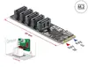 DELOCK 64241 M.2 to 5x SATA internal adapter Photo 2