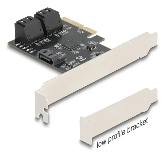 DELOCK 90890 PCIe to 5× SATA internal adapter Photo 3