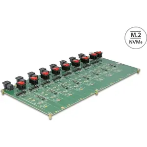 SSD disk DELOCK 8x M.2 NVMe Key M SFF-8643 61073