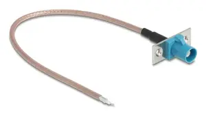 Koaksiālais kabelis DELOCK 90726 RG-316/U 0,2 m ar FAKRA Z savienotāju