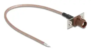 Коаксиальный кабель DELOCK 90733 RG-316/U 0,2 м с разъёмом FAKRA F