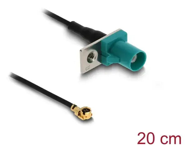 Коаксиальный кабель DELOCK 90734 FAKRA Z — I-PEX MHF1 Photo 2