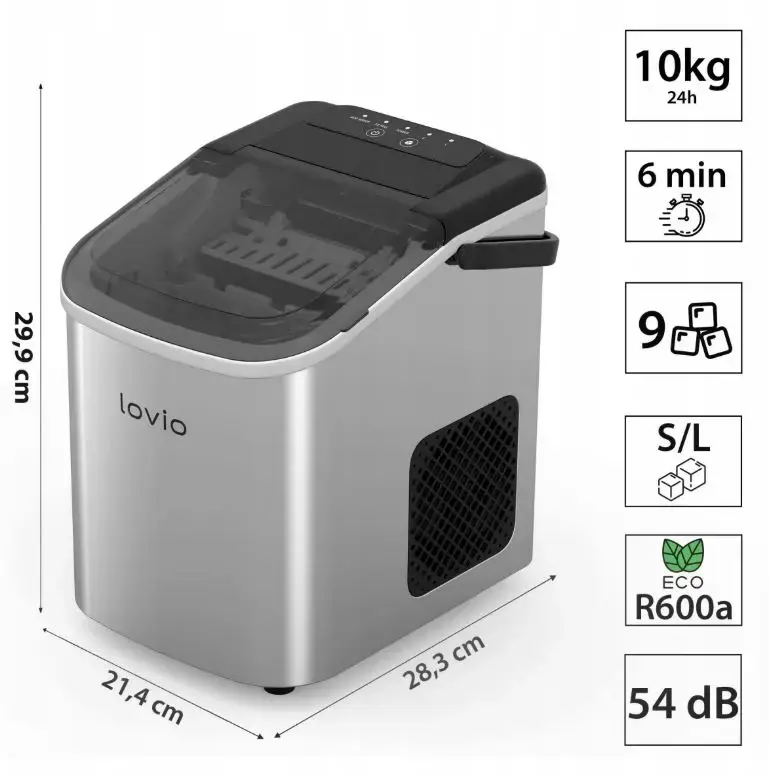 Льдогенератор Lovio LVIM001SL Photo 3
