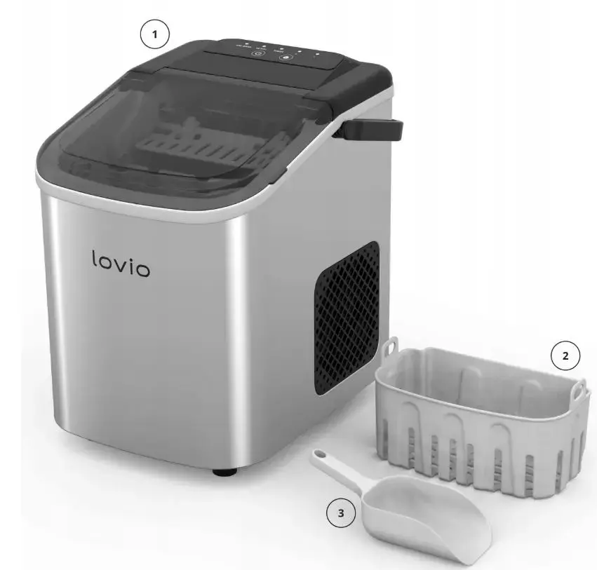 Льдогенератор Lovio LVIM001SL Photo 5