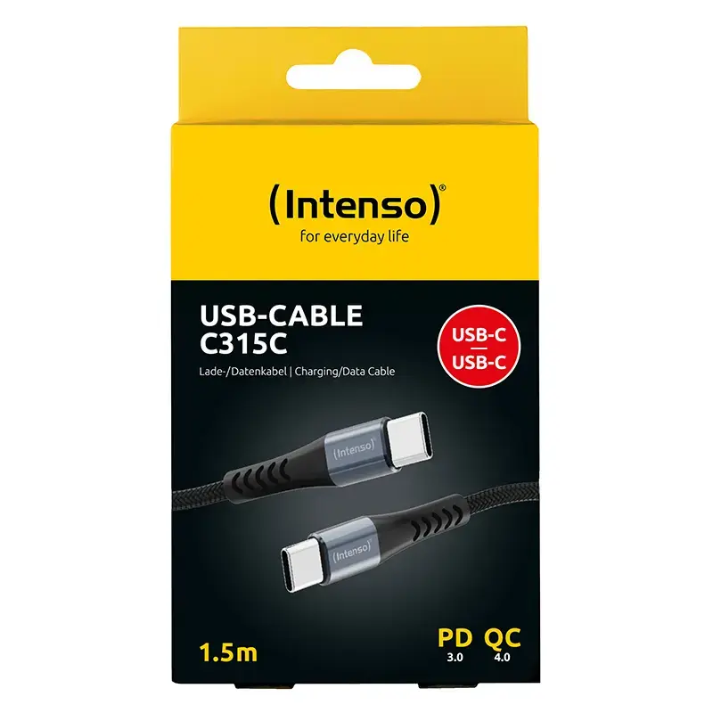 Intenso C315C USB-C kabelis 1.5m Photo 4