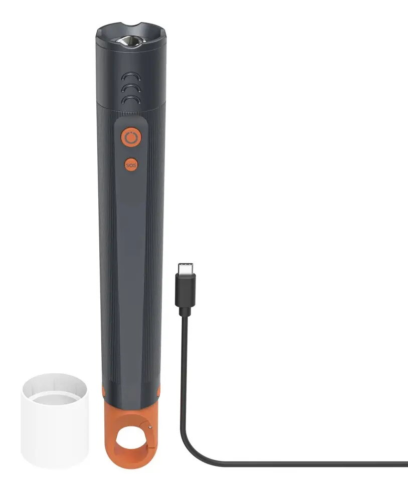 Hama FLX1200-C Pelēks Rokas lukturis LED