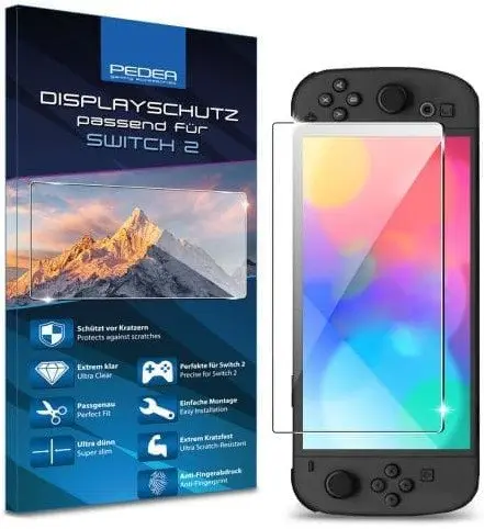 PEDEA Ekrāna aizsargs Nintendo Switch 2
