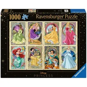 Пазл Ravensburger Nouveau Art Princesses 1000 деталей – Ravensburger 1000 элементов