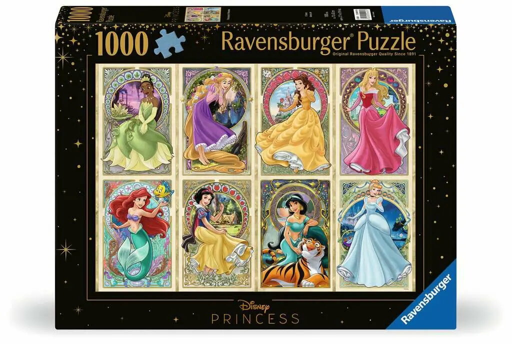 Ravensburger Puzle Disneja Princeses Art Nouveau