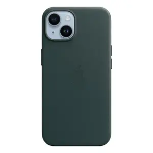 Кожаный чехол MagSafe для iPhone 14 от Apple — Forest Green