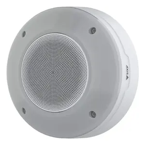 AXIS D4200-VE 2-way outdoor speaker, 365–14000 Hz, 102 dB, 140° dispersion, IP66, PoE, white, pole/wall mount