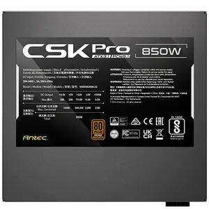 Antec SIGNATURE CSK850 PRO ATX3.1 Power Supply Unit 850 W 20+4 pin ATX 80 PLUS Bronze