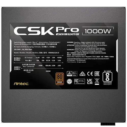 Antec SIGNATURE CSK1000 PRO блок питания 1000 Вт Photo 2