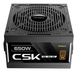 Antec CSK650DC EC Power Supply Unit 650 W ATX Black Non-Modular 80 PLUS Bronze
