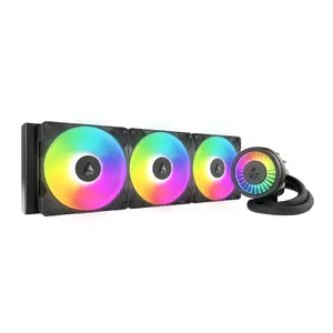 All-in-one CPU Liquid Cooler Arctic Liquid Freezer III Pro 420 A-RGB — 420mm radiator, 140mm fans, LGA1700/AM4/AM5, Black
