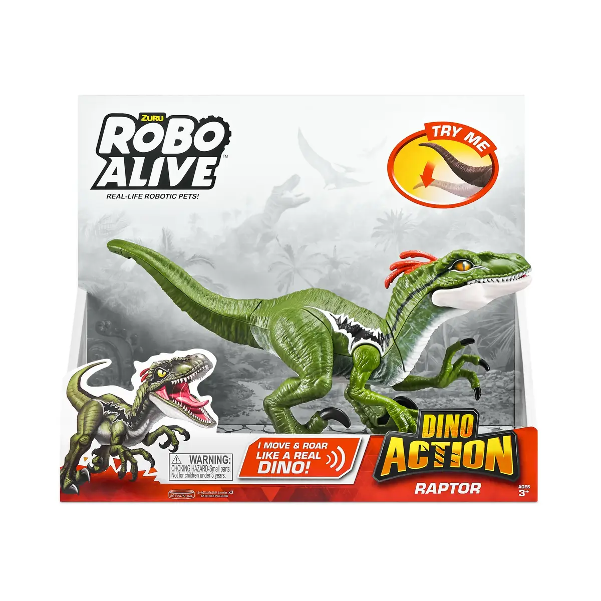Zuru Robo Alive Dino Action Raptor 7172 rotaļlieta Photo 2
