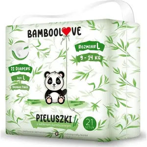 Autiņbiksītes Bamboolove BAM000003 izm. L 9–14 kg 21 gab.