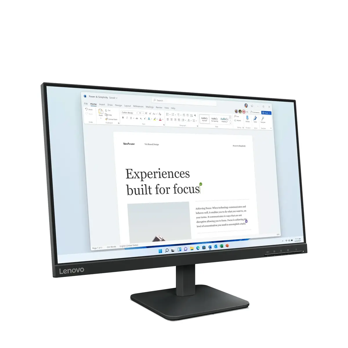 Монитор Lenovo L24-4e Photo 2