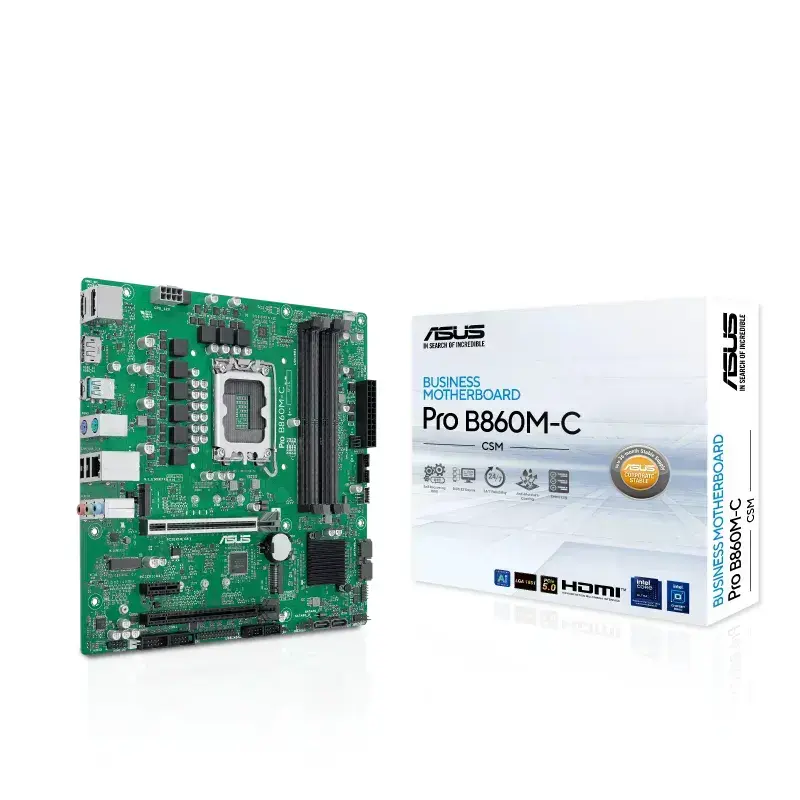 Asus PRO B860M-C-CSM Micro ATX mātesplate Photo 4