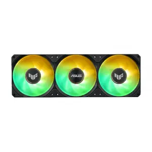 All-in-one liquid cooler ASUS TUF Gaming LC III 360 ARGB LCD — 360 mm radiator, 3x 120 mm fans, Socket AM5/AM4/LGA1700/LGA1200, Black