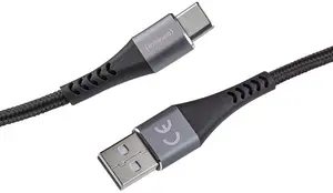 Intenso A315C USB-A to USB-C Charging and Data Cable, 1.5m, 60W, Black