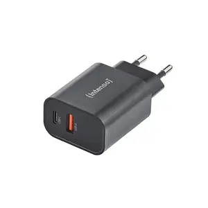Power Adapter Intenso W30AC 30W USB-A USB-C Black