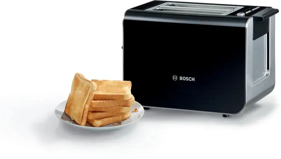 Тостер Bosch TAT8613N Styline — черный Photo 7
