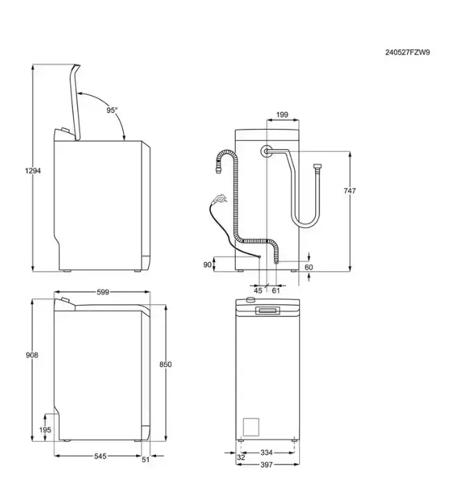 Стиральная машина ELECTROLUX EW6TN24262 Photo 5