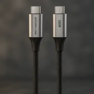 USB-C to USB-C cable EcoFlow EFA-240W-C-C-CABLE-EU, 240W, nylon braid