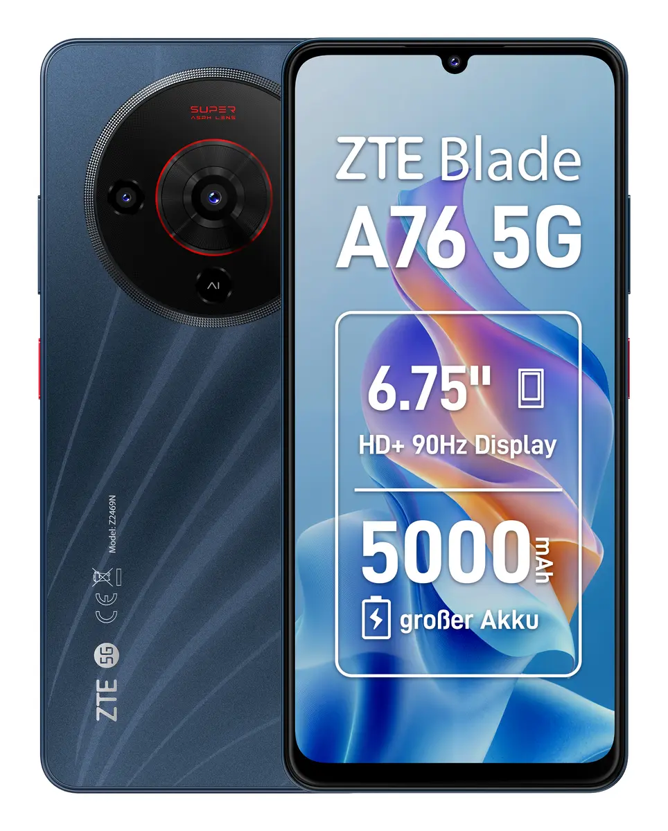 Viedtālrunis ZTE Blade A76 5G 6