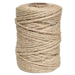 Sisal virve Lasso 9128602 200 g 3-kārtu dabīgā šķiedra dārzam un iepakošanai
