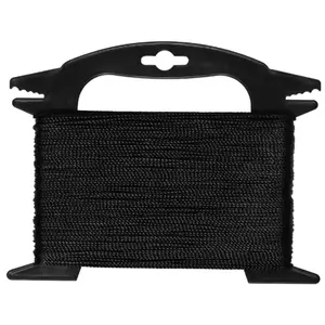 Lasso nylon cord 1 mm x 100 m, black, model 9128817