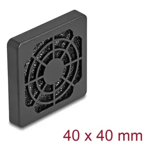 Fan grill DeLOCK 67309 ABS Black 43.5mm 32x32mm