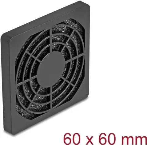 Ventilatora siets DeLOCK 67310 ABS Melns