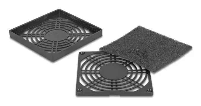 Fan grill DELOCK 67312 — ABS 96.5×96.5 mm Photo 2